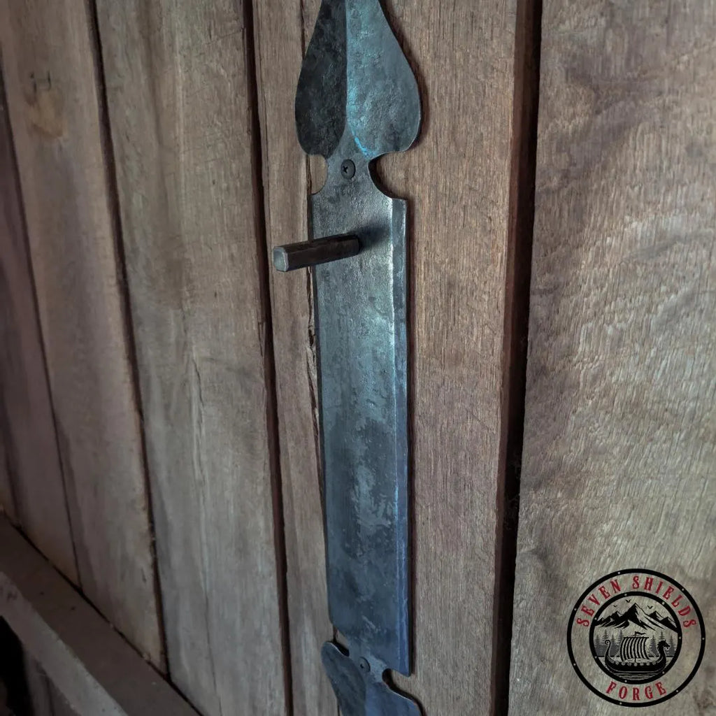 Rustic Forged Skull Mount