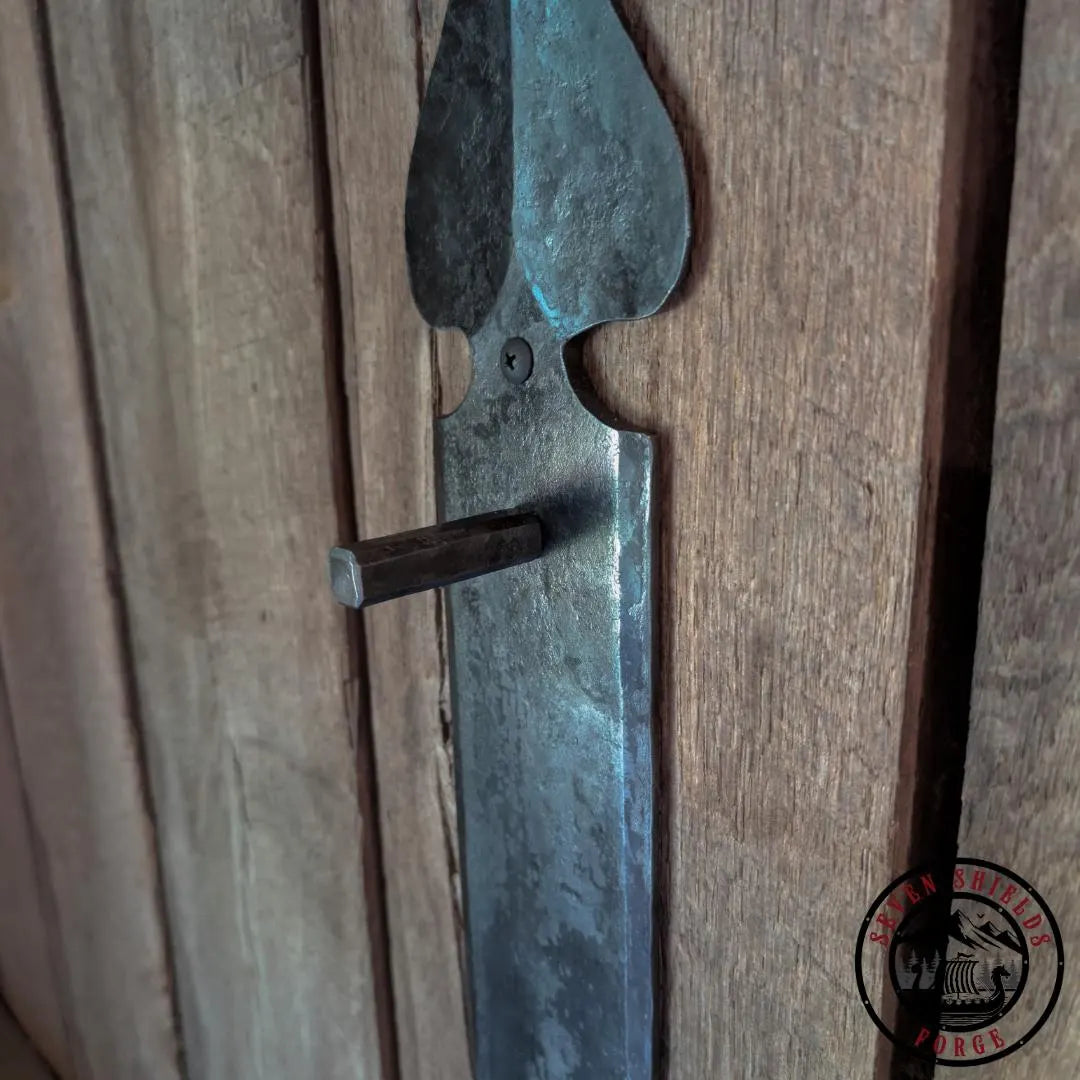 Rustic Forged Skull Mount