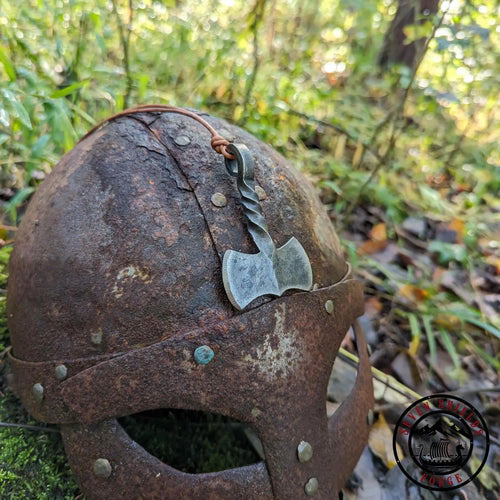 Double Sided Axe Pendant