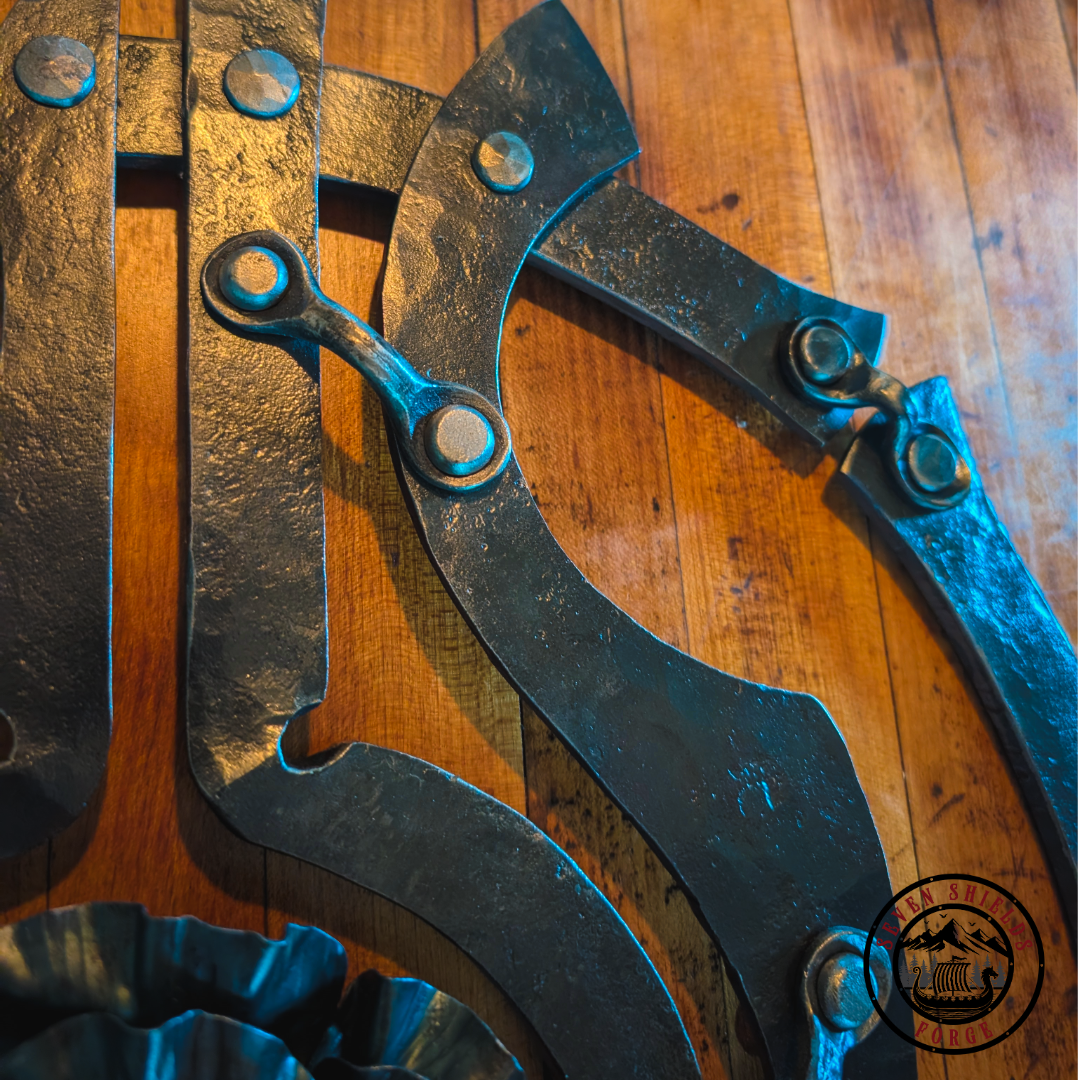 Forged Iron compass rose