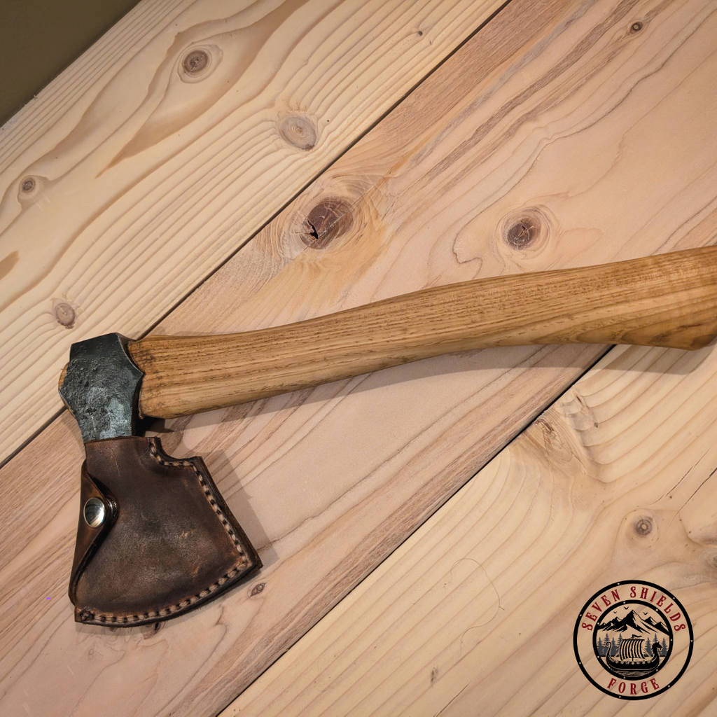 Forged bearded hatchet