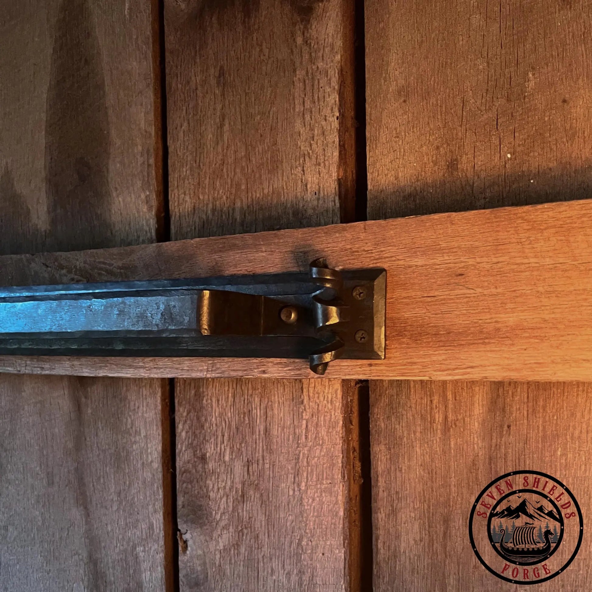 Rustic Forged Towel Holder